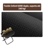 Mini Cadeira Dobrável Portátil Resistente para Camping Pesca Praia Viagem Banquinho Outdoor - Image 4