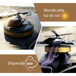 Aromatizante Automotivo Solar Helicóptero Hélice Giratória Perfume para Carro Difusor Decorativo - Image 4