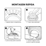 Aromatizador Automotivo Solar Giratório Luxo Masculino Difusor Perfume Carro Decoração Painel - Image 6