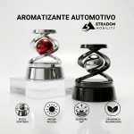 Aromatizador Automotivo Solar Giratório Luxo Masculino Difusor Perfume Carro Decoração Painel - Image 3