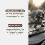 Enfeite Automotivo Urso Skatista Decorativo para Painel Carro Boneco Fofo - Image 6