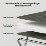 Mini Cadeira Dobrável Portátil Resistente para Camping Pesca Praia Viagem Banquinho Outdoor - Image 5