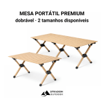 Mesa Dobrável para Camping Alumínio Portátil Mesa Piquenique Outdoor Reforçada - Image 3