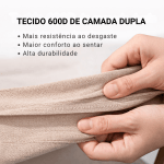 Cadeira Dobrável de Camping Estilo Kermit Madeira e Aço Portátil para Praia Pesca Piquenique - Image 5