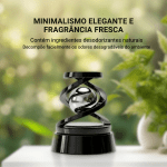 Aromatizador Automotivo Solar Giratório Luxo Masculino Difusor Perfume Carro Decoração Painel - Image 4