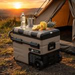 Geladeira Portátil Dual Zone com Bateria Quadrivolt para Camping e Viagem - Image 8